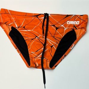 Orange Arena Swim Brief Size 34